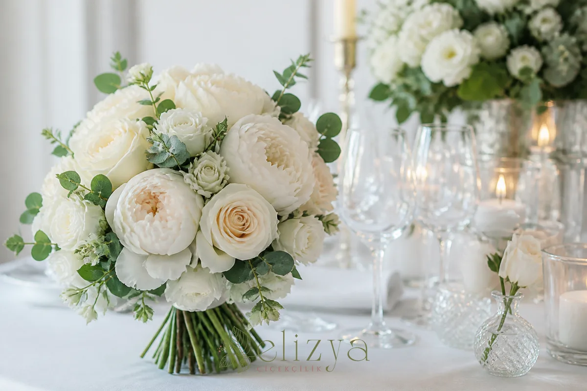 Düğün ve nikah çiçekleri