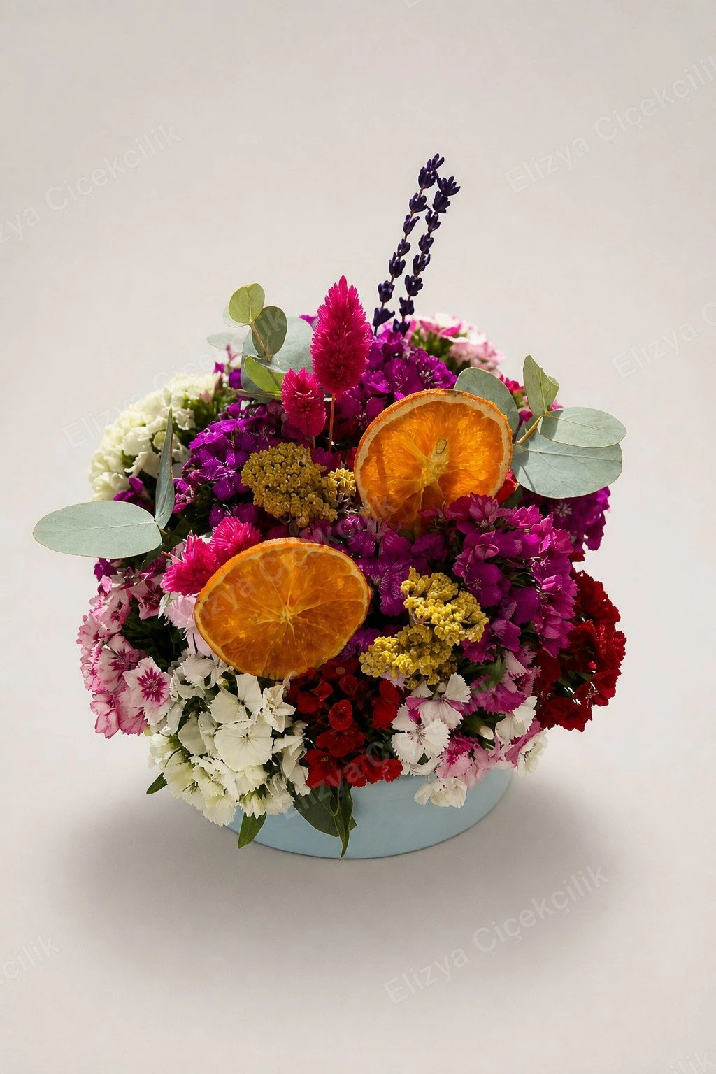 Sweet William Charm — Hüsnüyusuf Aranjmanı - Kutuda