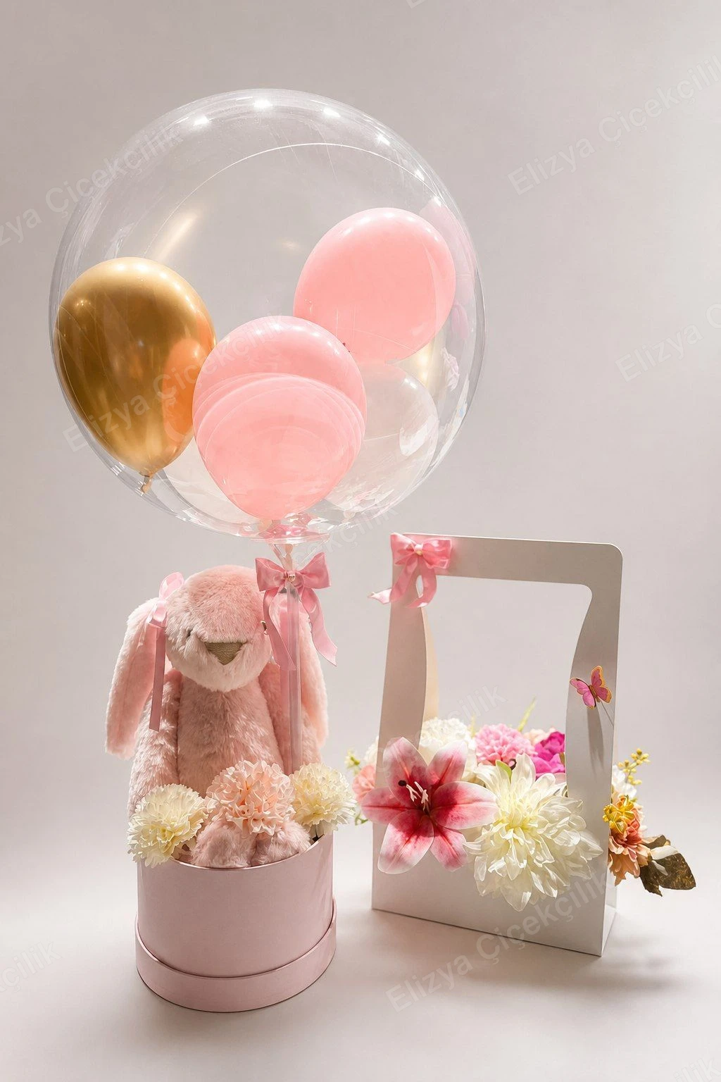 Little Princess Balloon — Hoşgeldin Bebek Kişiye Özel İsimli Balon (Kız) — görsel 3