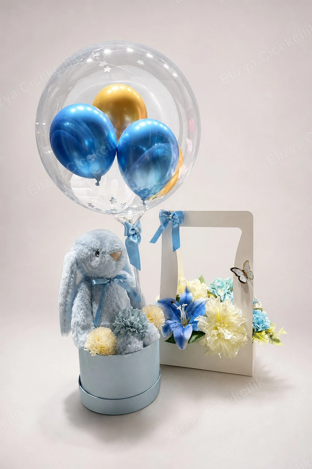 Little Prince Balloon — Hoşgeldin Bebek Kişiye Özel İsimli Balon (Erkek) — görsel 3