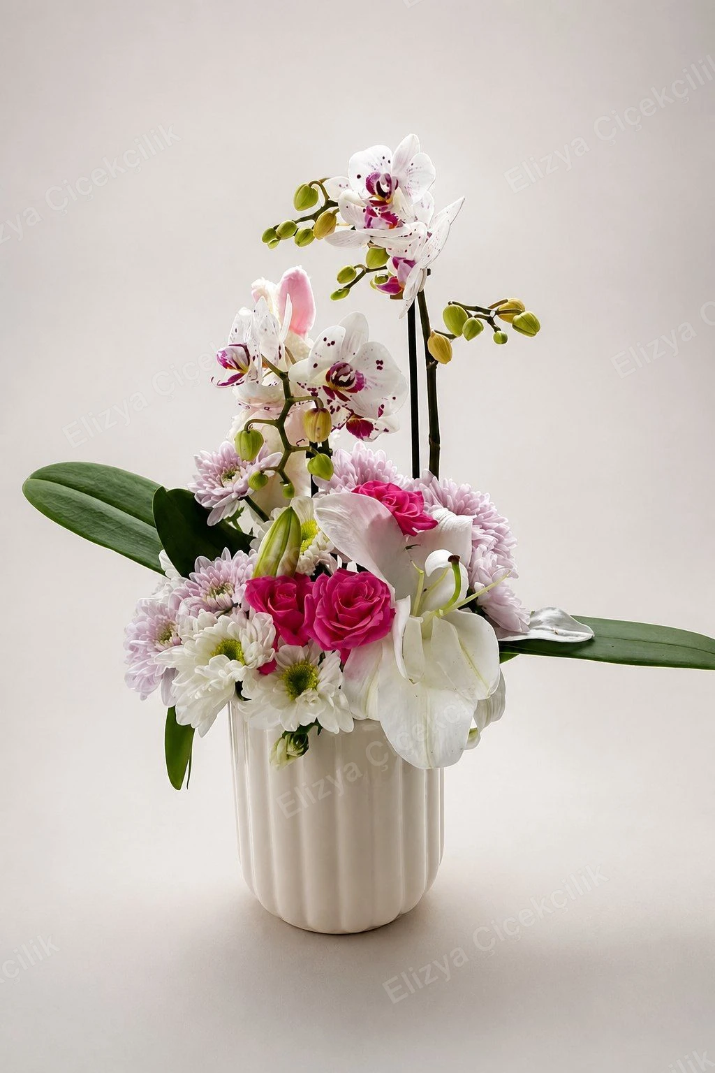Mini Orchid Charm — Mini Orkide Aranjmanı — görsel 3