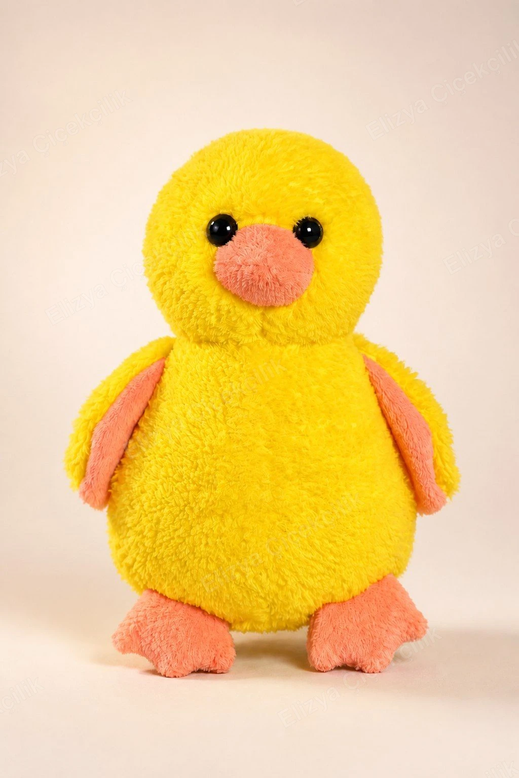 Ducky Charm — Sarı Peluş Ördek (30 cm) — görsel 2