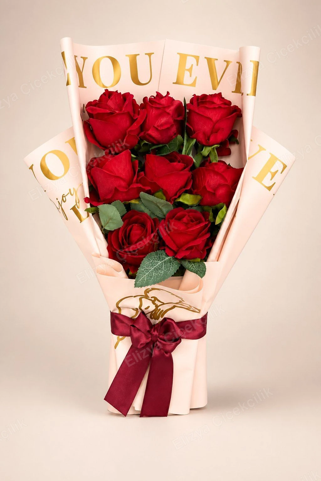 Forever Love — Kırmızı Gül Buketi