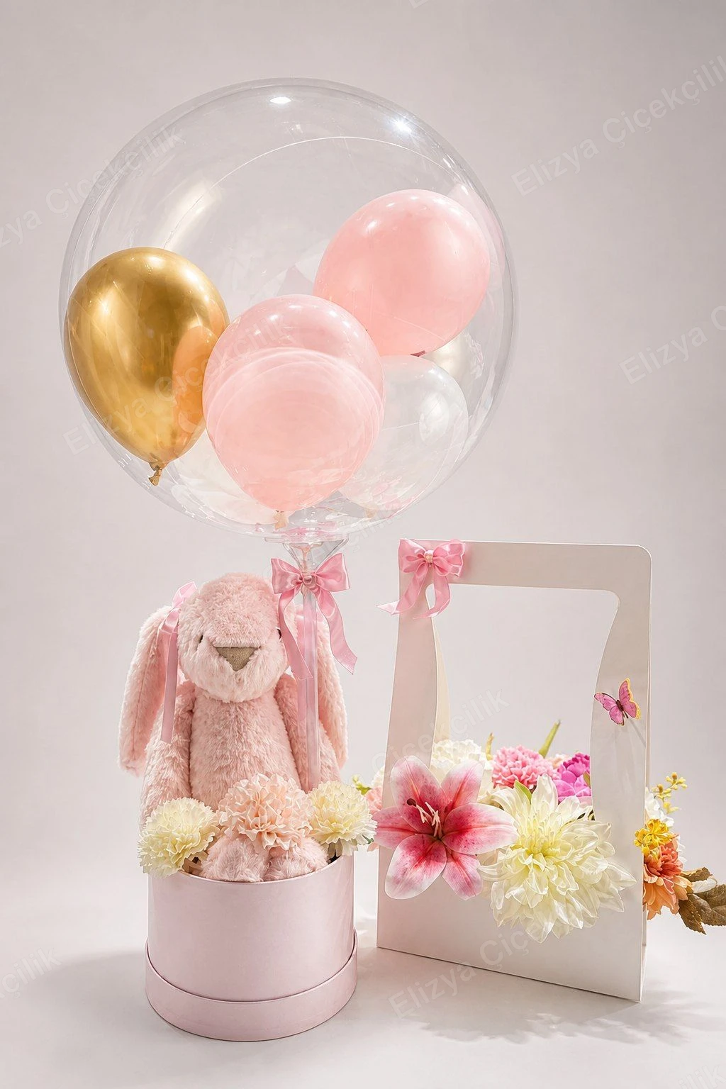 Little Princess Balloon — Hoşgeldin Bebek Kişiye Özel İsimli Balon (Kız) — görsel 4