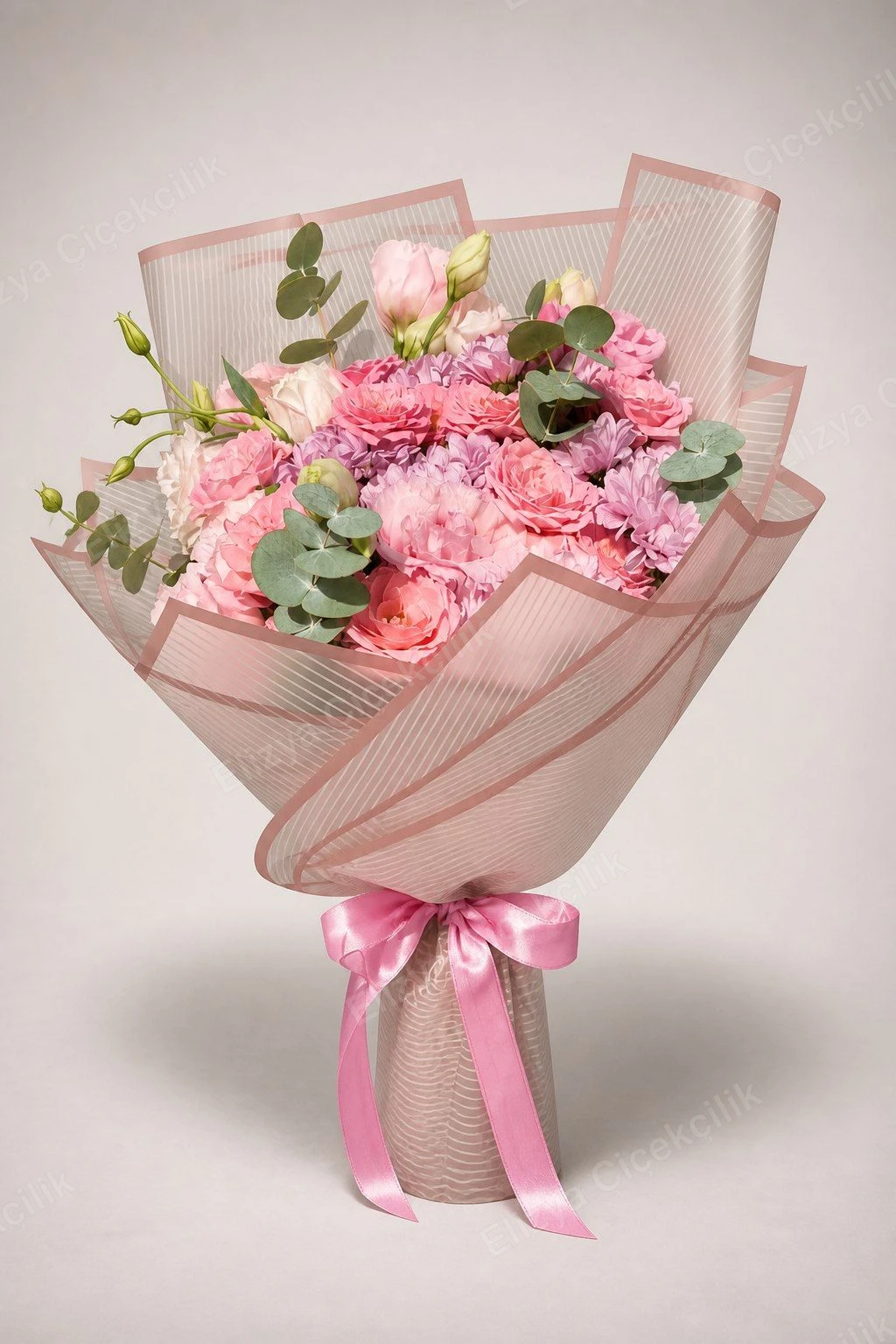 Çardak Güllü Pastel Buket — görsel 2