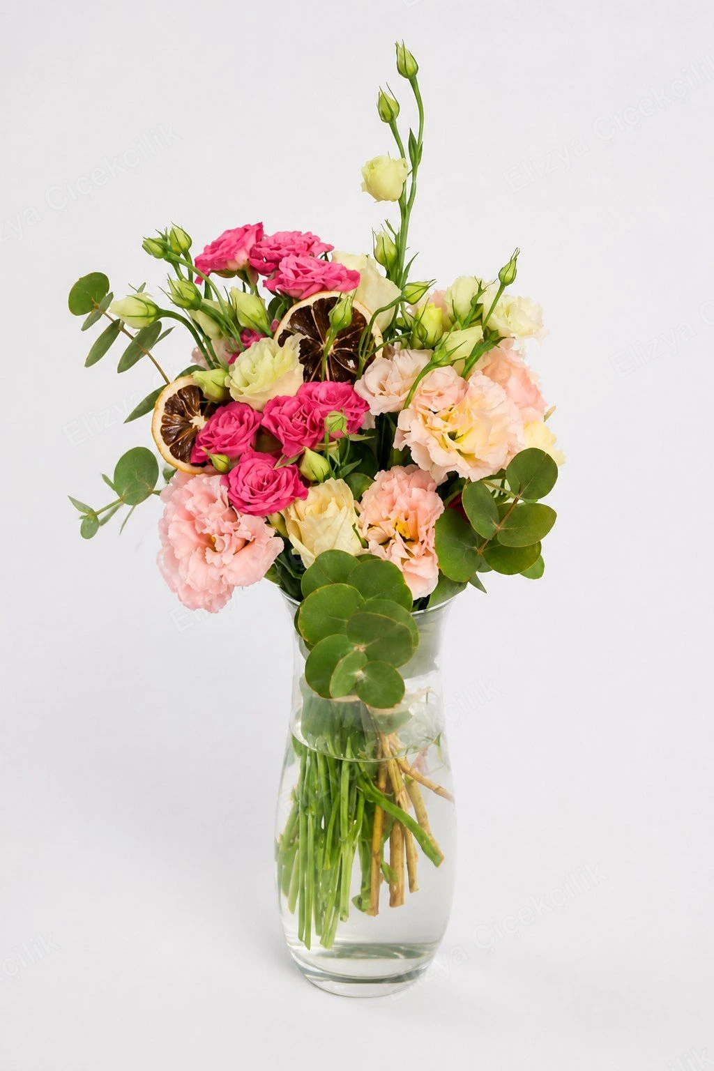 Citrus Blossom — Fuşya Gül & Lisyantus
