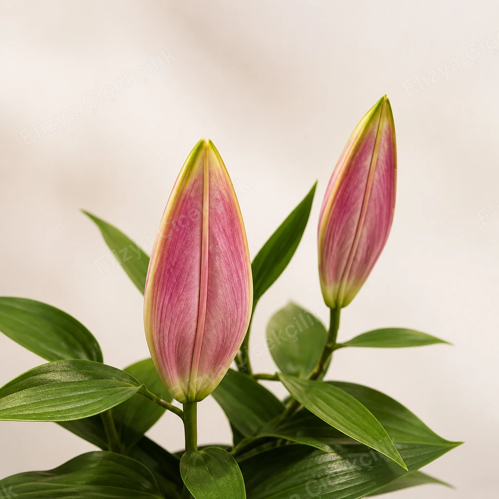 Blush Serenade — Pembe Oryantal Lilyum — görsel 3